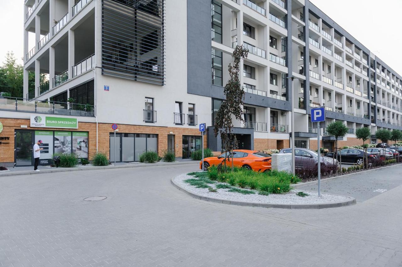 Lumina Apartment With Balcony Overlooking The Park Lodz  Luaran gambar